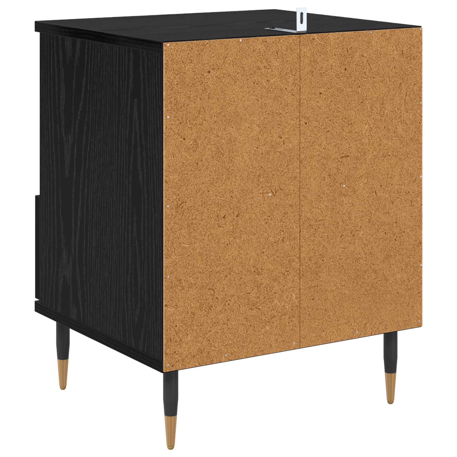 Noćni ormar Crni hrast 40 x 35 x 50 cm Konstruirano drvo