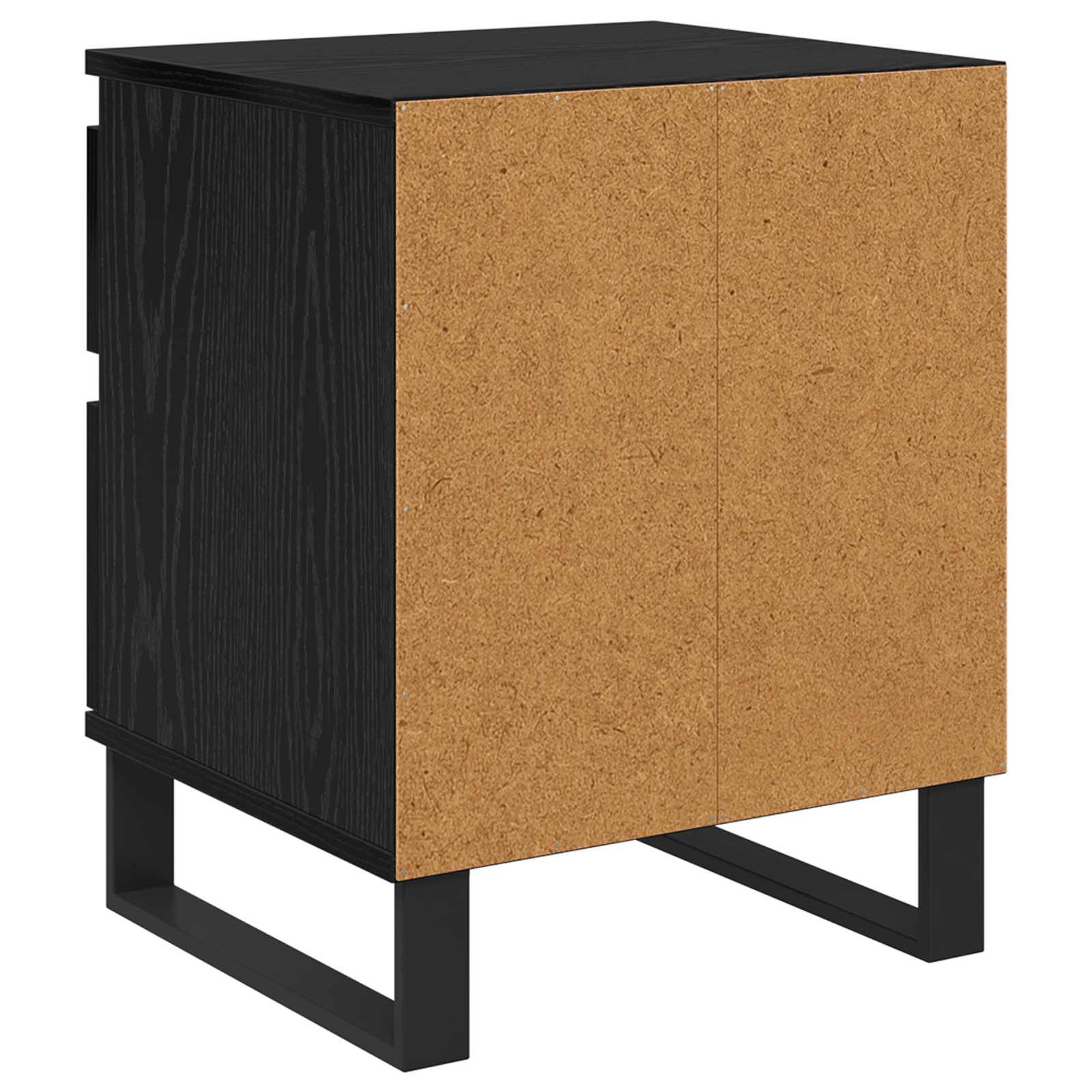 Noćni ormar Crni hrast 40 x 35 x 50 cm Konstruirano drvo