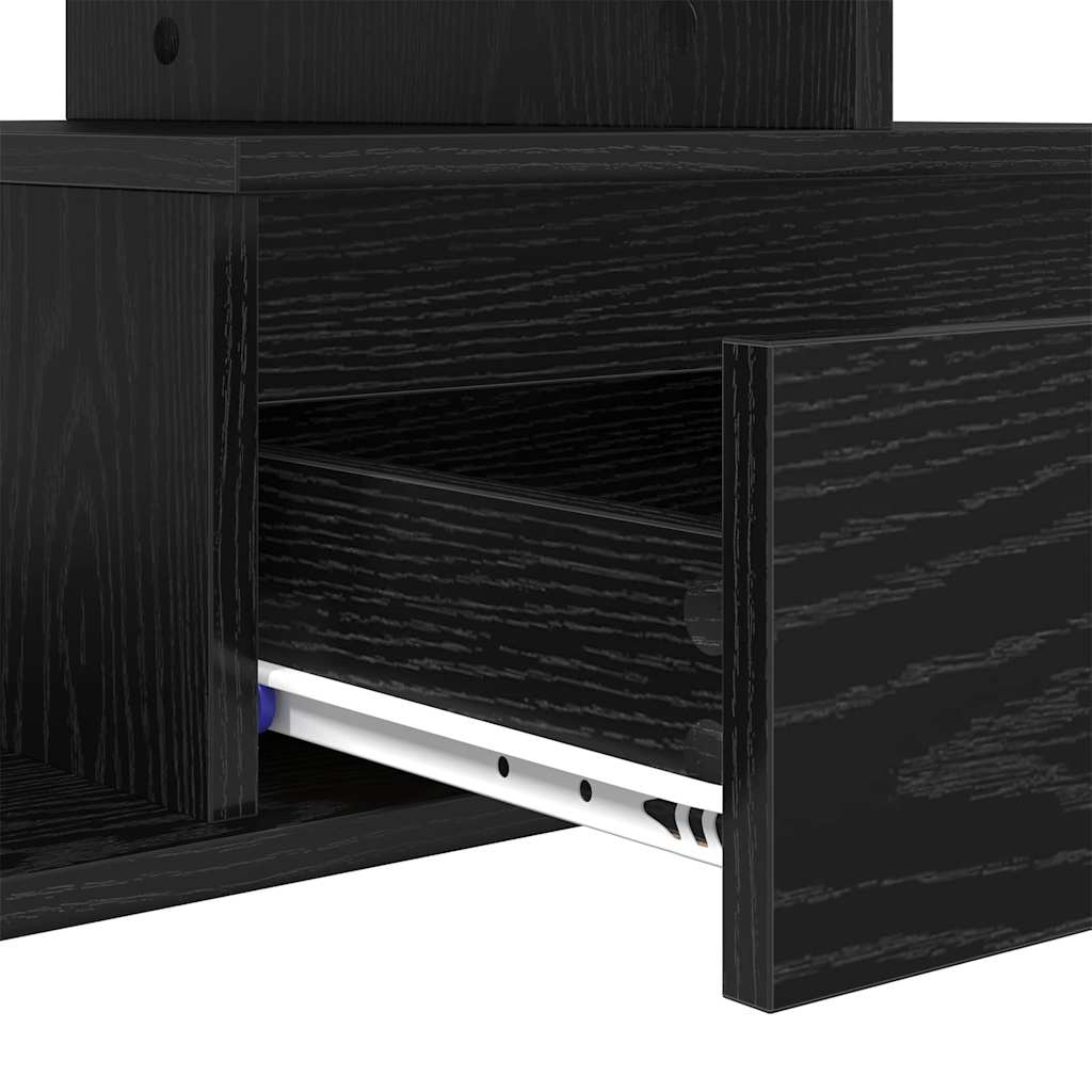 Kava Stol Crni hrast 90 x 49 x 45 cm Konstruirano drvo