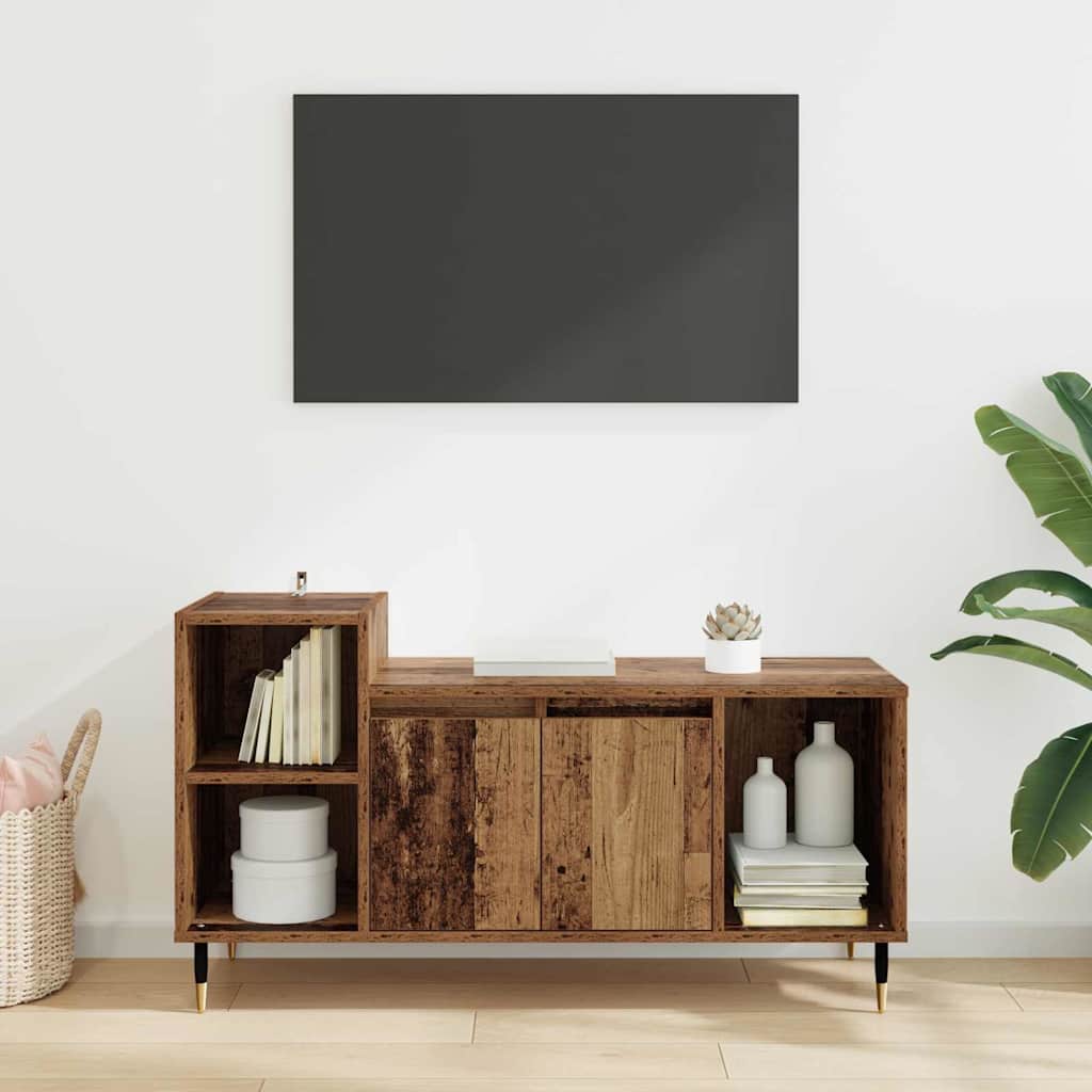 TV ormar Staro drvo 100 x 35 x 55 cm Konstruirano drvo