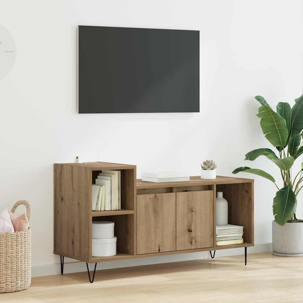 TV ormar 100 x 35 x 55 cm Umjetnički hrast Konstruirano drvo