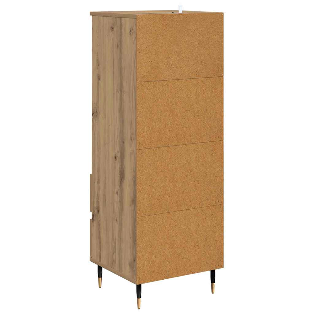 Highboard Umjetnički hrast 40 x 36 x 110 cm Konstruirano drvo