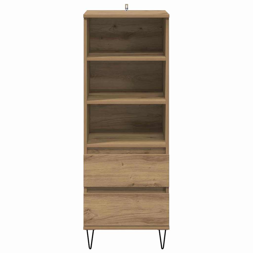 Highboard Umjetnički hrast 40 x 36 x 110 cm Konstruirano drvo