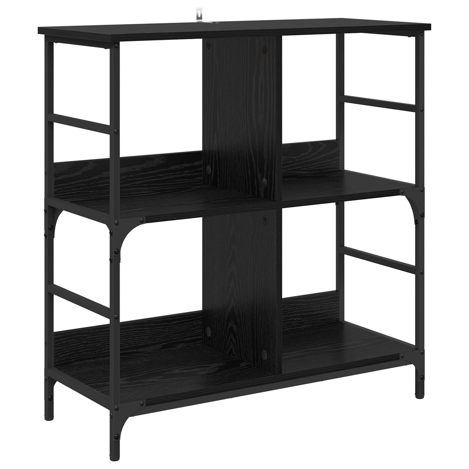 Polica Crni hrast 78.5 x 33 x 82 cm Konstruirano drvo