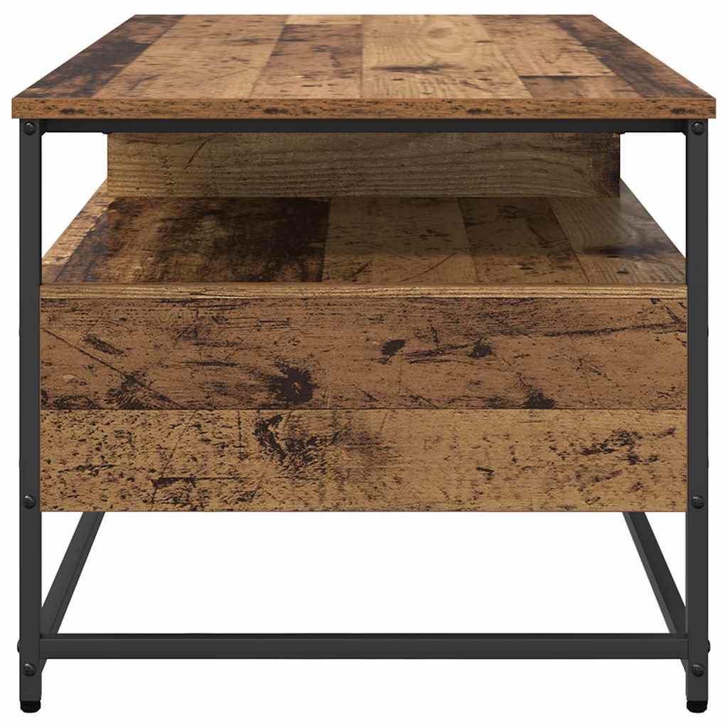 Kava Stol Staro drvo 100 x 51 x 45 cm Konstruirano drvo