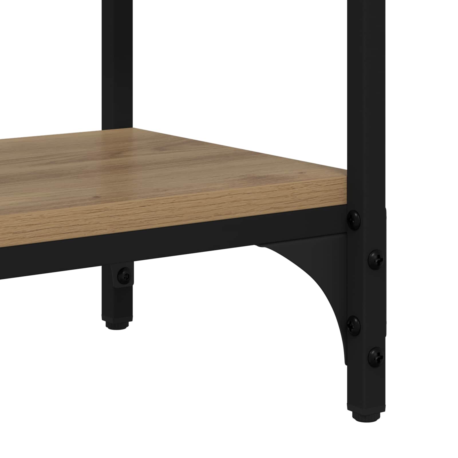 Konzolna stolica s ladicama Umjetnički hrast 100 x 39 x 78,5 cm