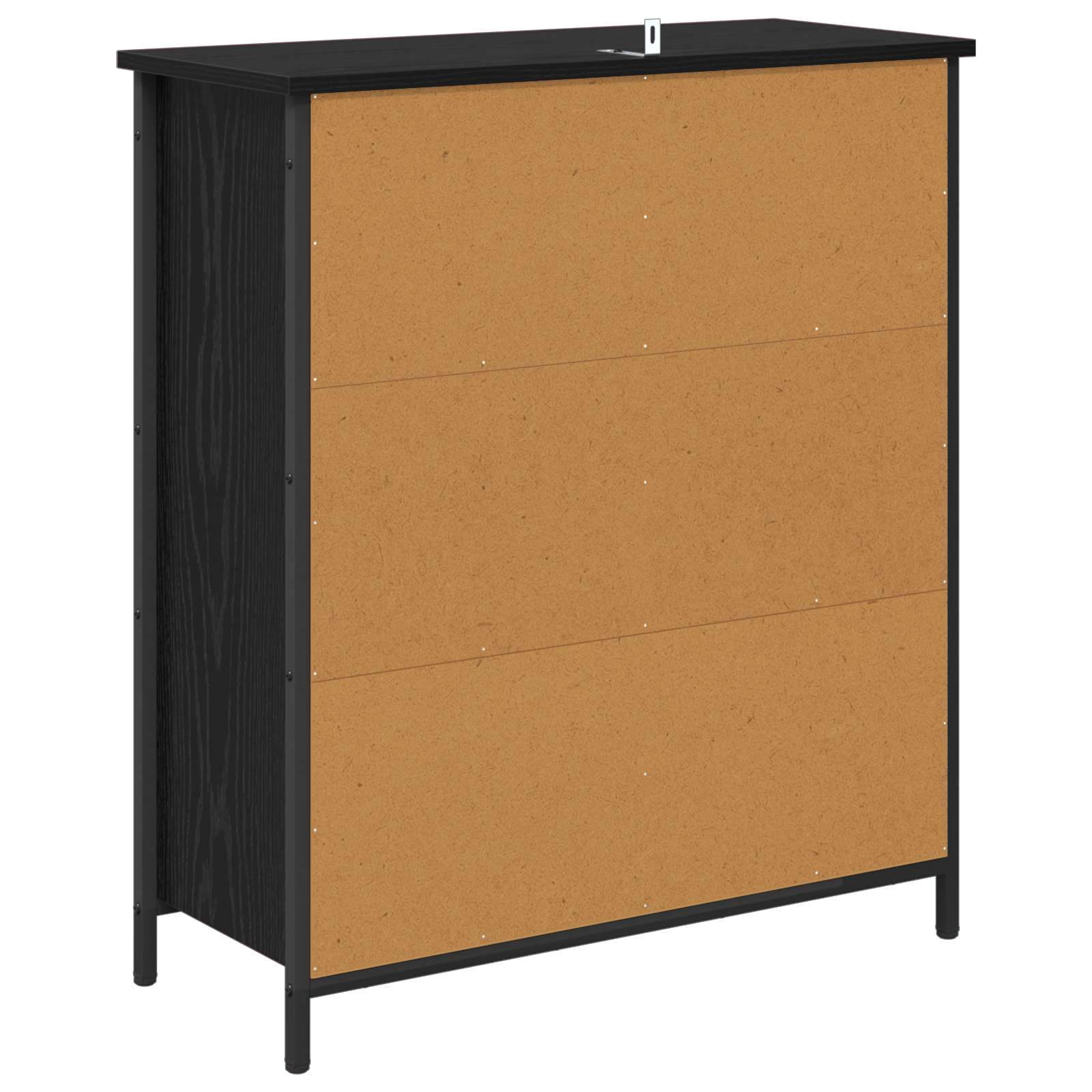 Kreveta Crni hrast 70 x 30 x 80 cm Konstruirano drvo
