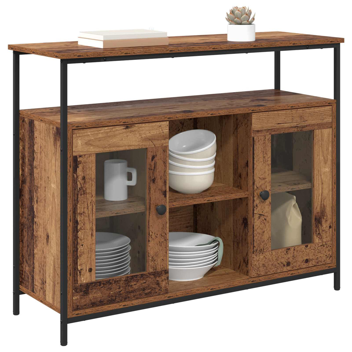 Kreveta Staro drvo 100 x 35 x 80 cm Konstruirano drvo