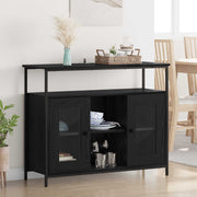 Kreveta Crni hrast 100 x 35 x 80 cm Konstruirano drvo