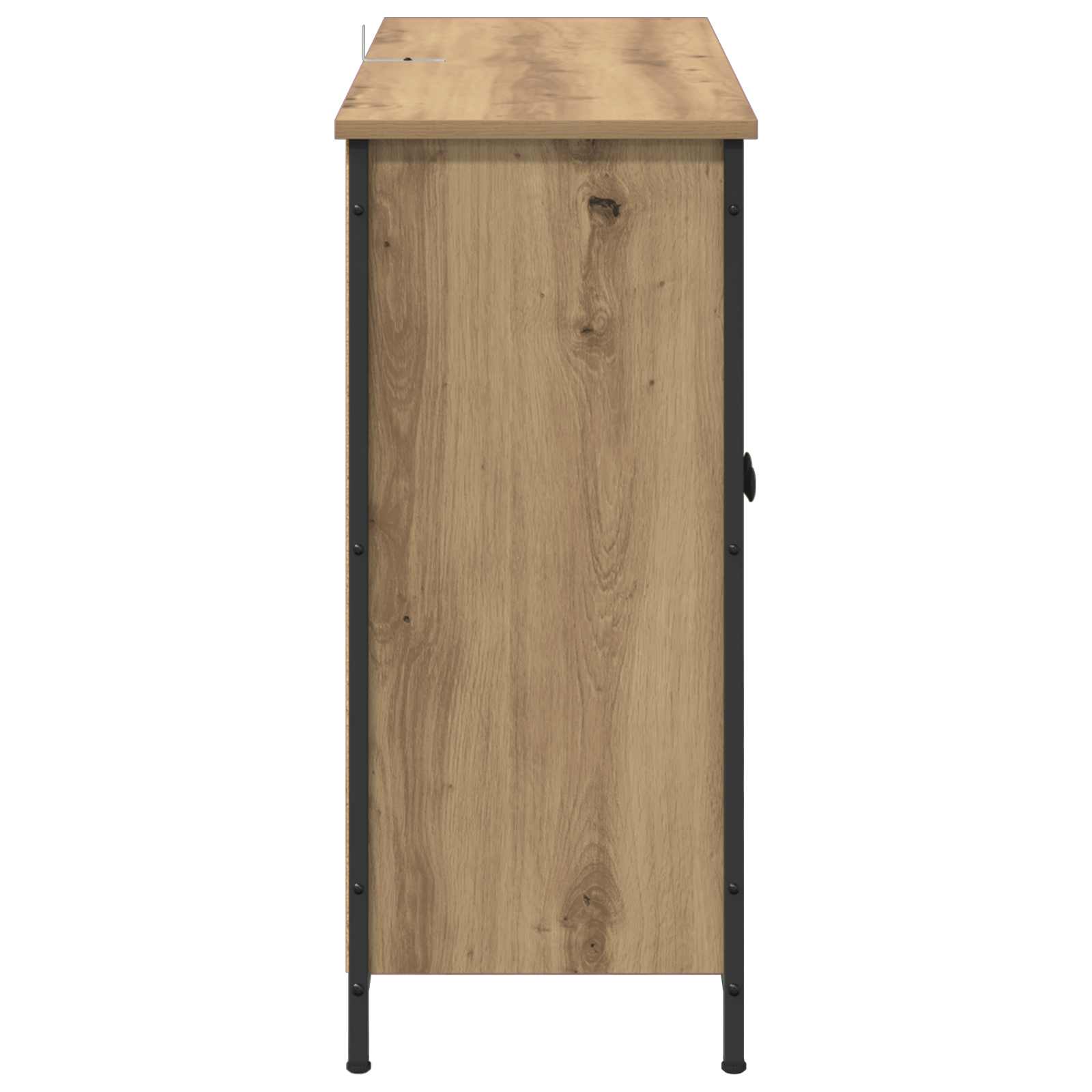 Kreveta Umjetnički hrast 100 x 33 x 75 cm Konstruirano drvo