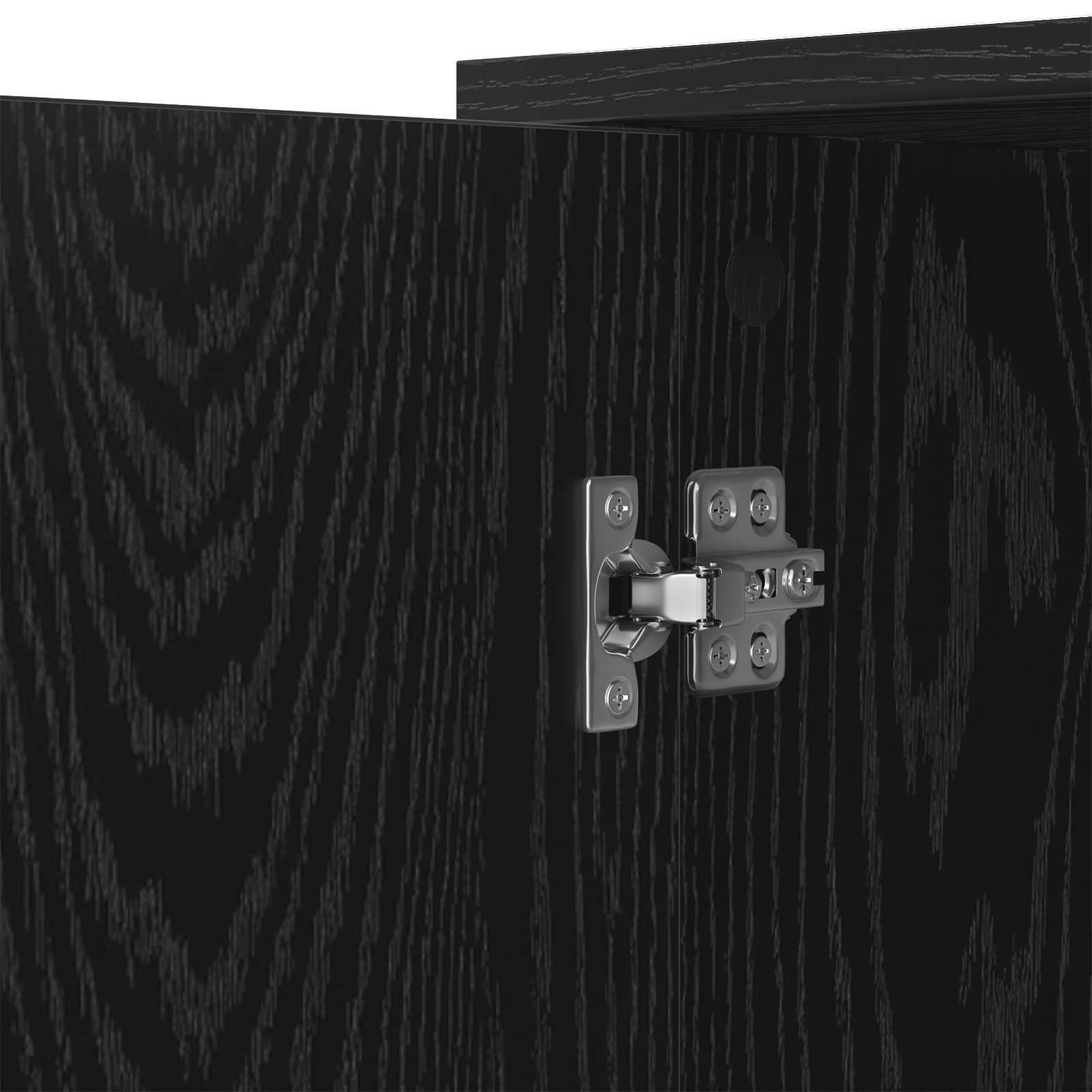 Kreveta Crni hrast 100 x 33 x 75 cm Konstruirano drvo