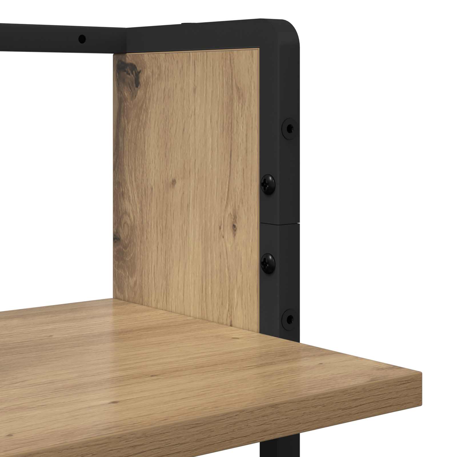 Set zidnih polica Zidne 4 pcs Umjetnički hrast 65 x 25 x 30 cm