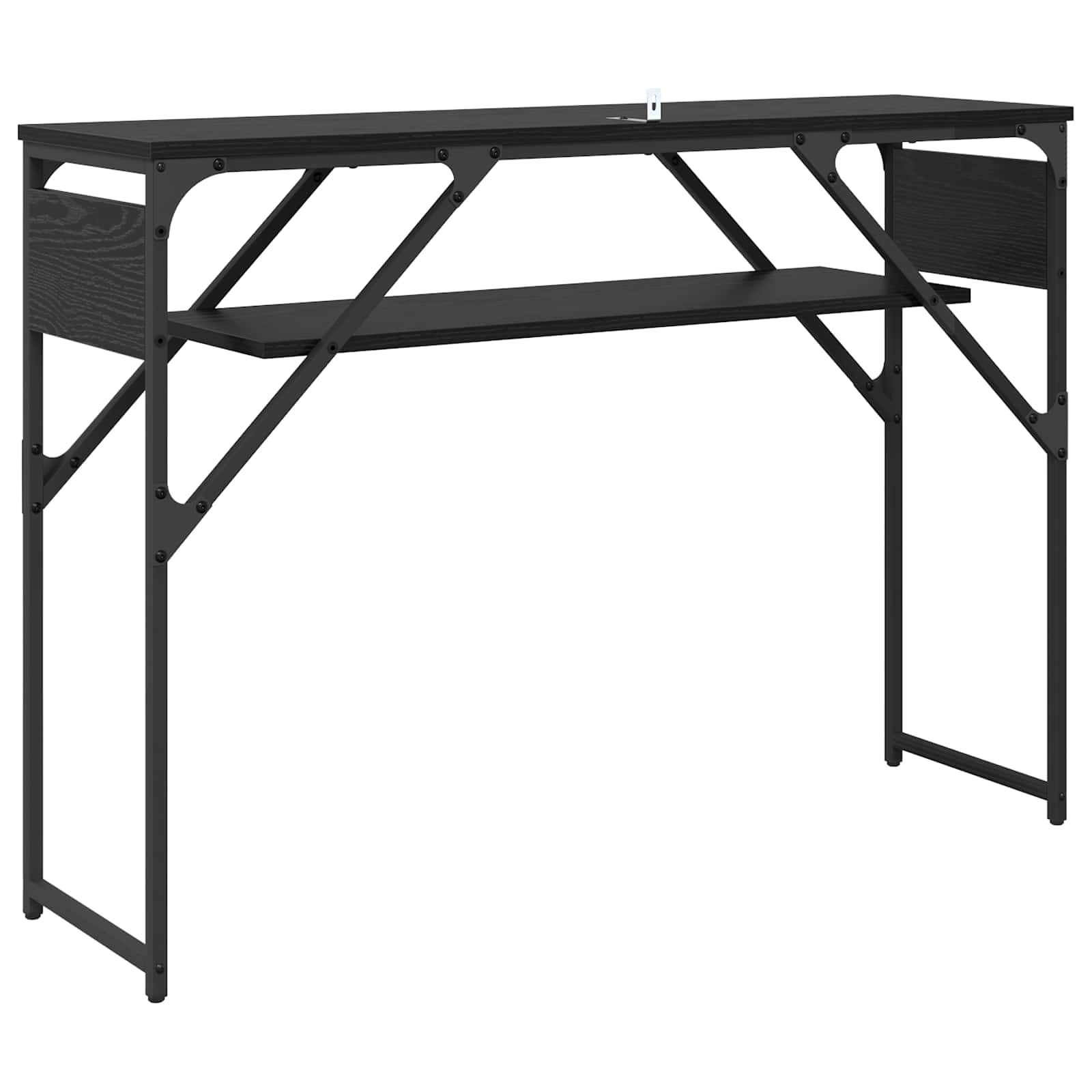 Konzolnistol Crni hrast 105x30x75cm Konstruirano drvo