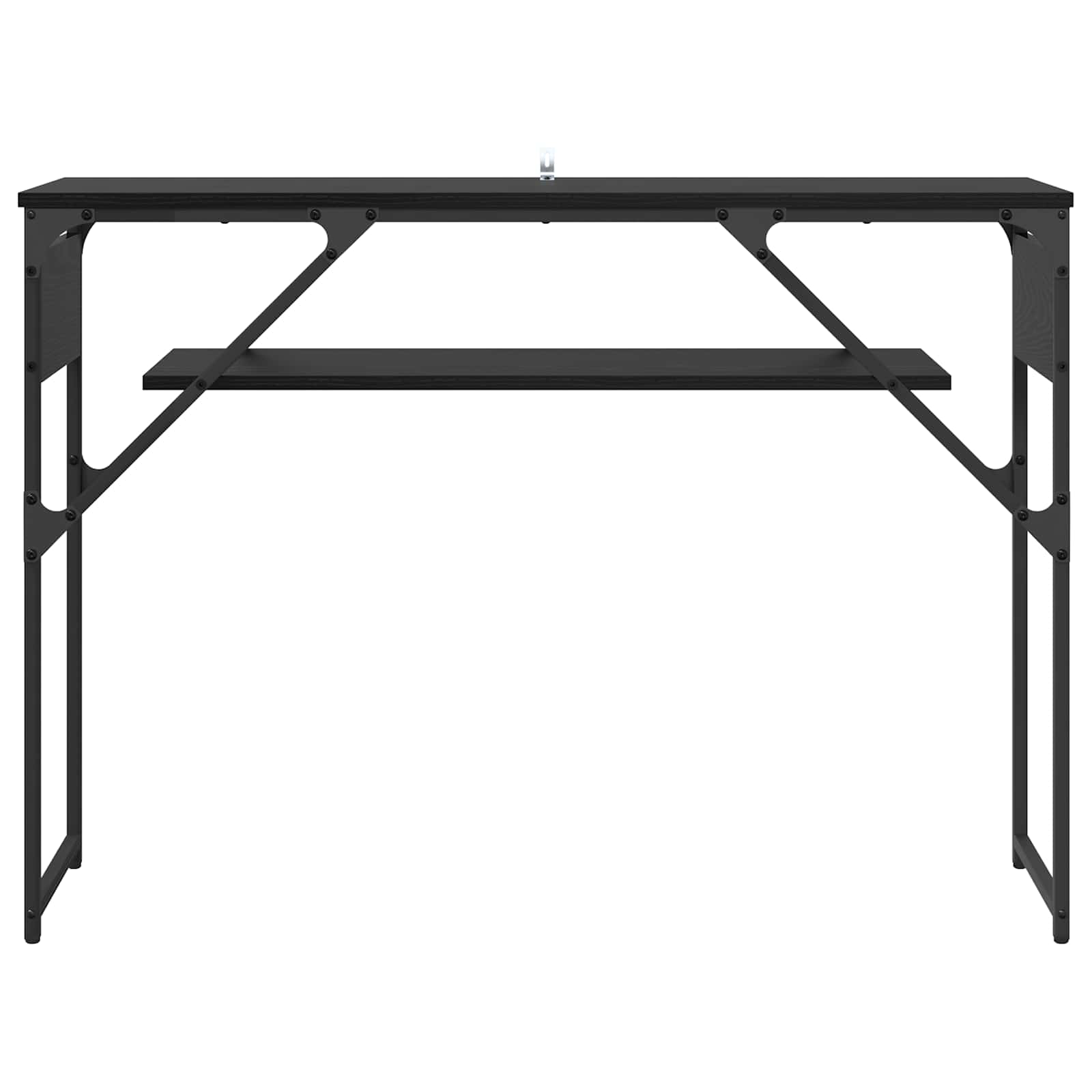 Konzolnistol Crni hrast 105x30x75cm Konstruirano drvo