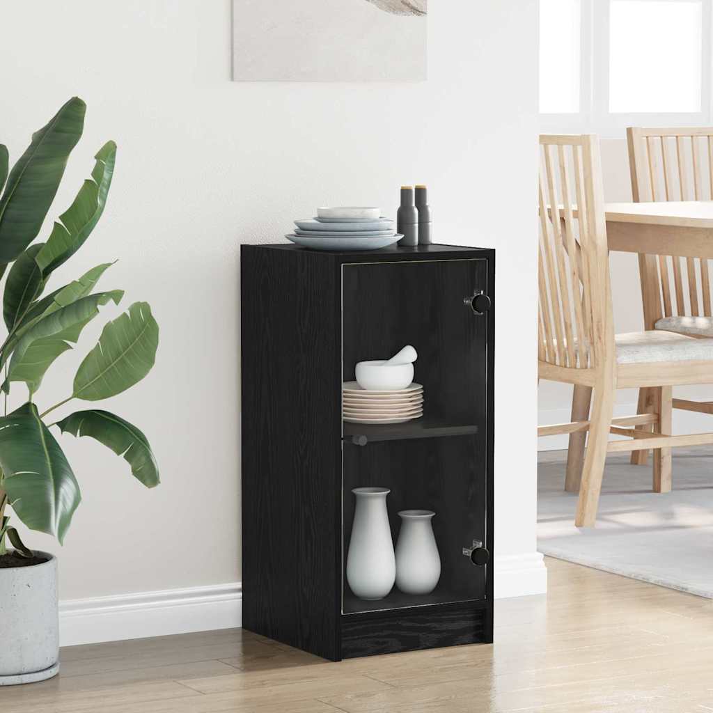 Kreveta Crni hrast 35 x 37 x 76 cm Konstruirano drvo