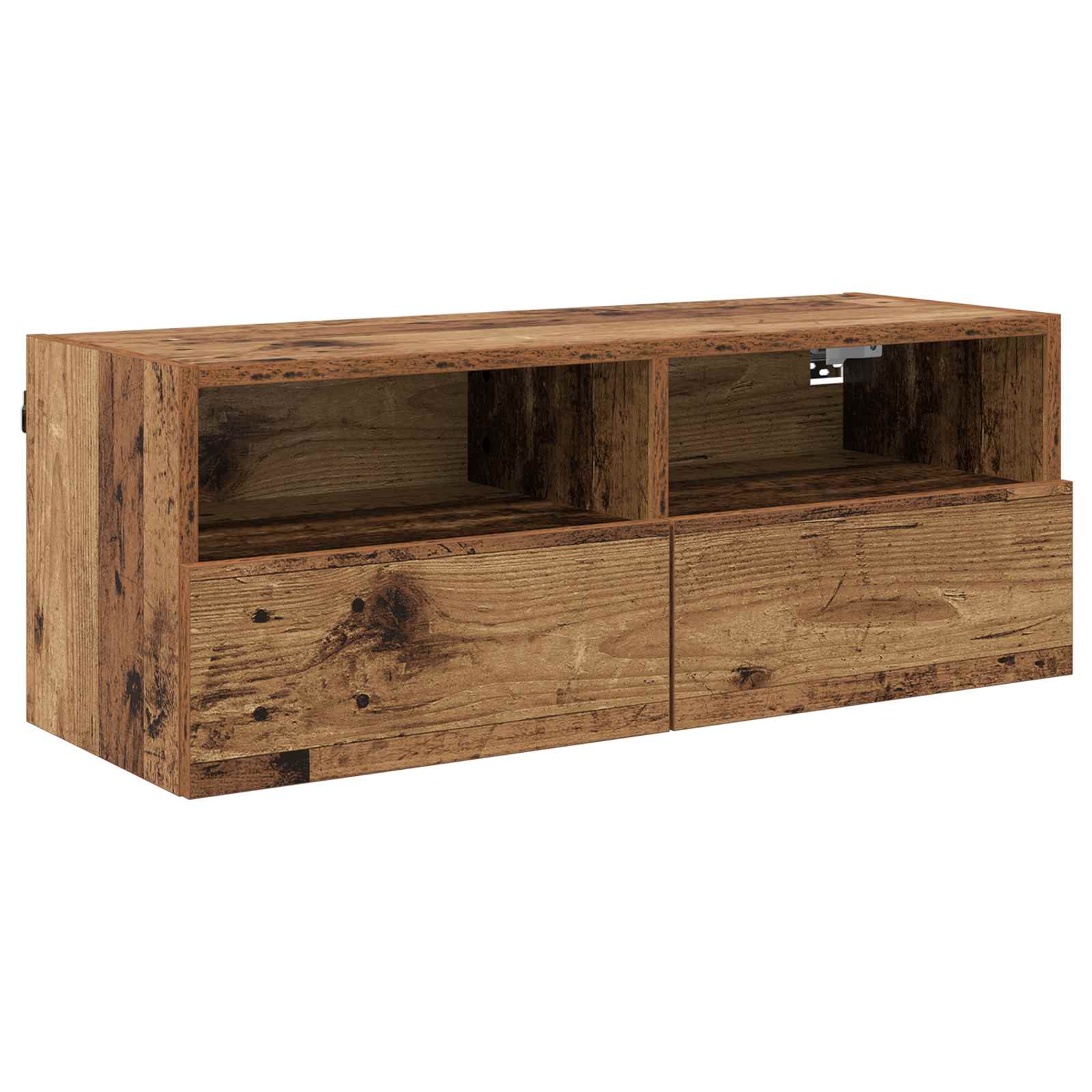 TV zidni ormar Staro drvo 80 x 30 x 30 cm Konstruirano drvo