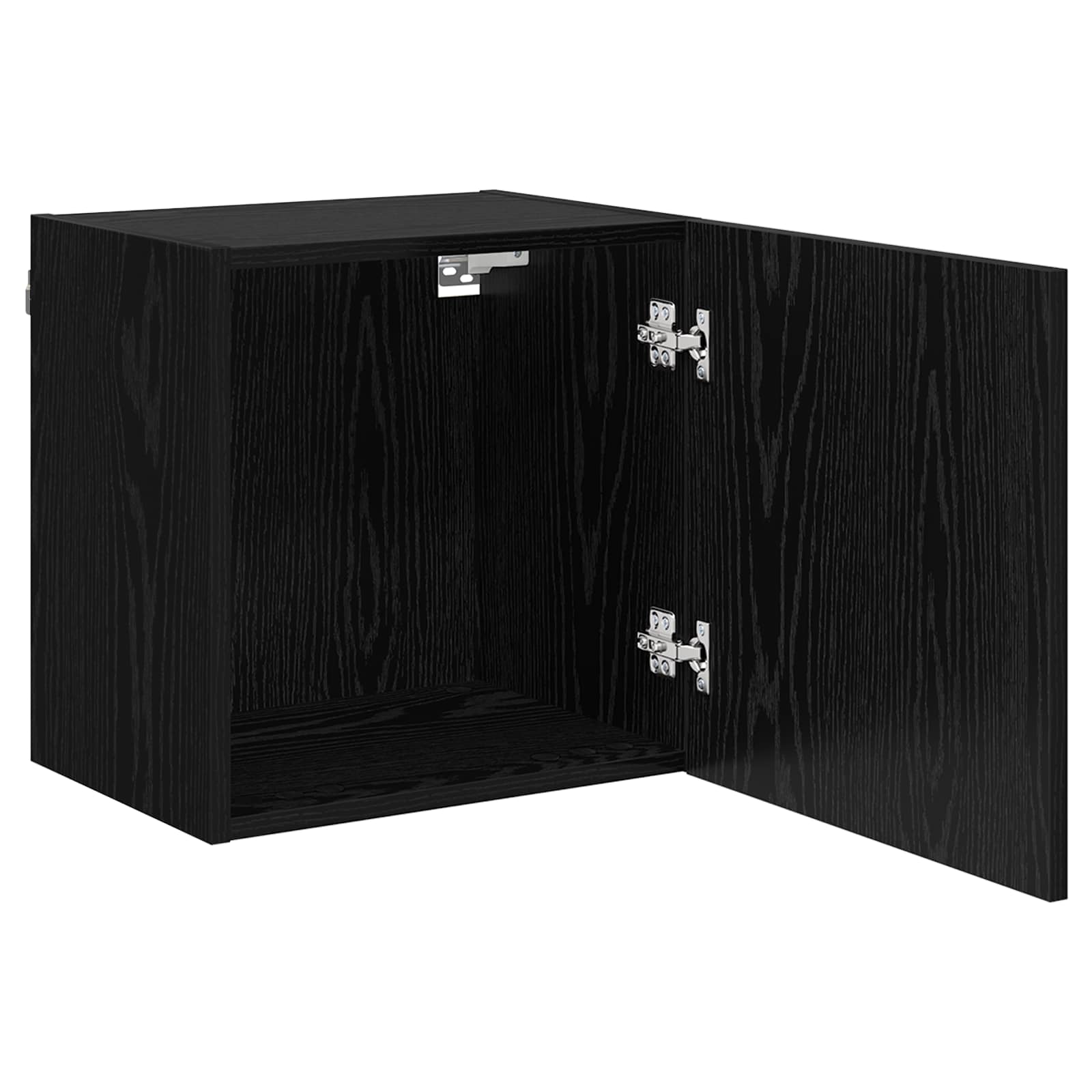 TV zidni ormar Zidne Crni hrast 40,5x30x40cm Konstruirano drvo