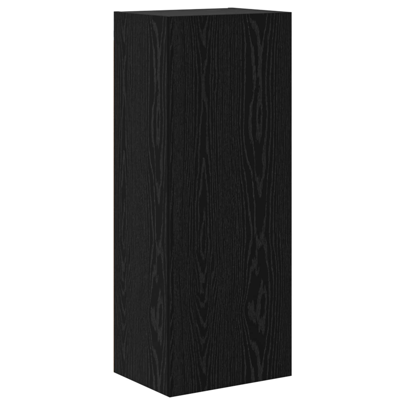 TV zidni ormar Crni hrast 40,5 x 30 x 102 cm Konstruirano drvo