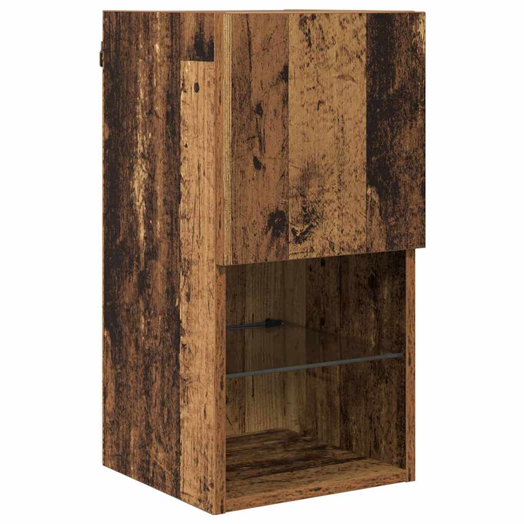 Zidni TV ormari Zidne 2 pcs Staro drvo 30,5 x 30 x 60 cm