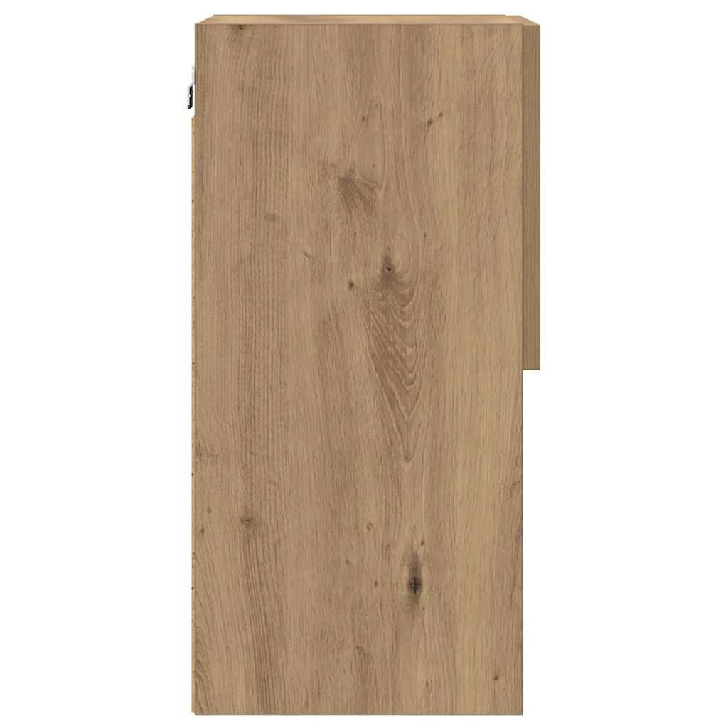 TV ormar za montažu na zid Umjetnički hrast 30,5 x 30 x 60 cm
