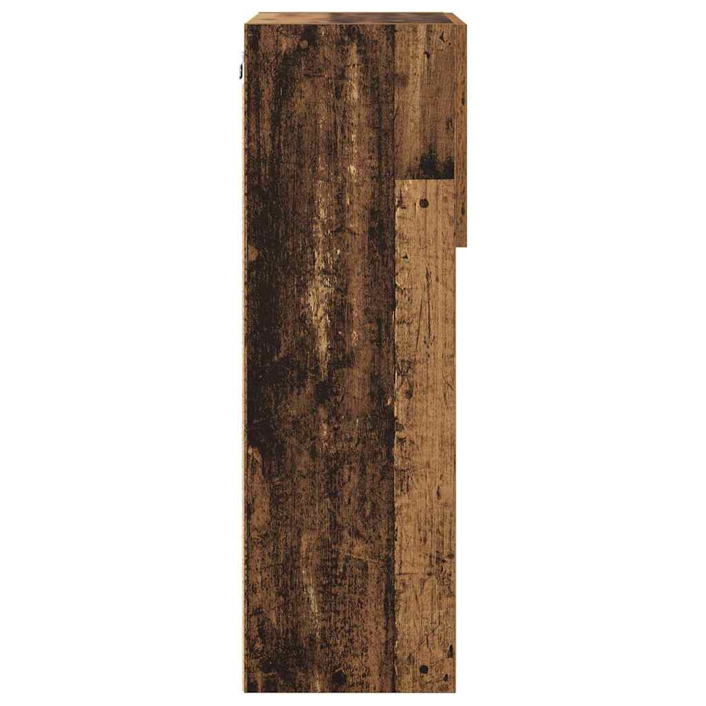 Zidni TV ormari Zidne 2 pcs Staro drvo 40,5 x 30 x 90 cm