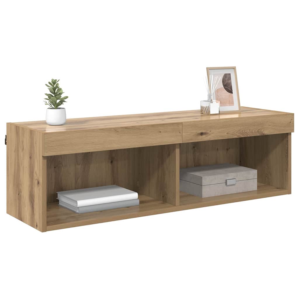 TV zidni ormar Zidne Umjetnički hrast 100 x 30 x 30 cm