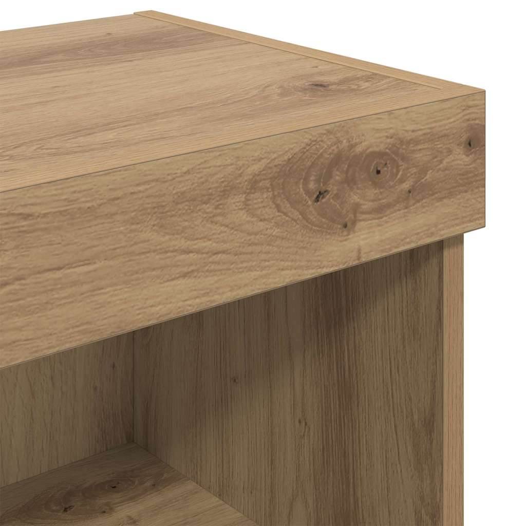 Set TV komoda Zidne 2 pcs Umjetnički hrast 100 x 30 x 30 cm