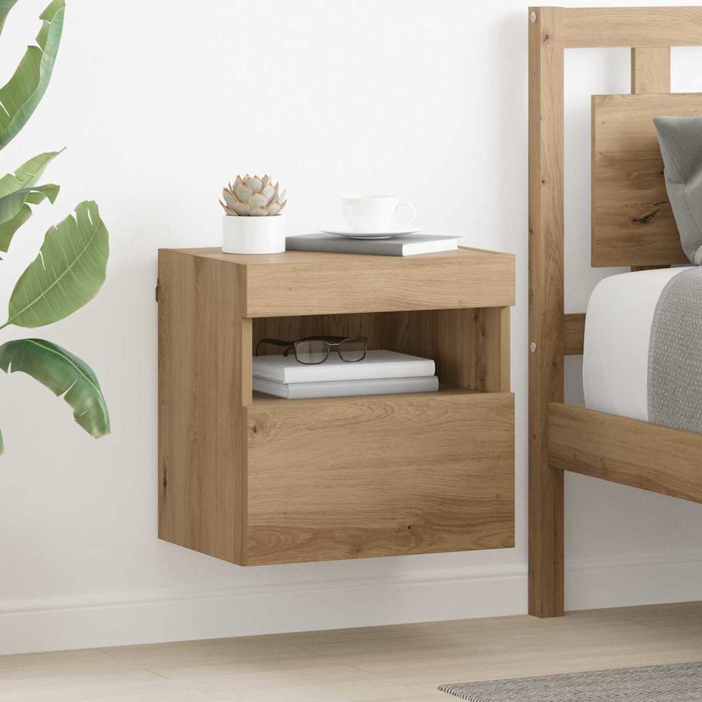 TV zidni ormari Zidne 2 pcs Umjetnički hrast 40 x 30 x 40 cm