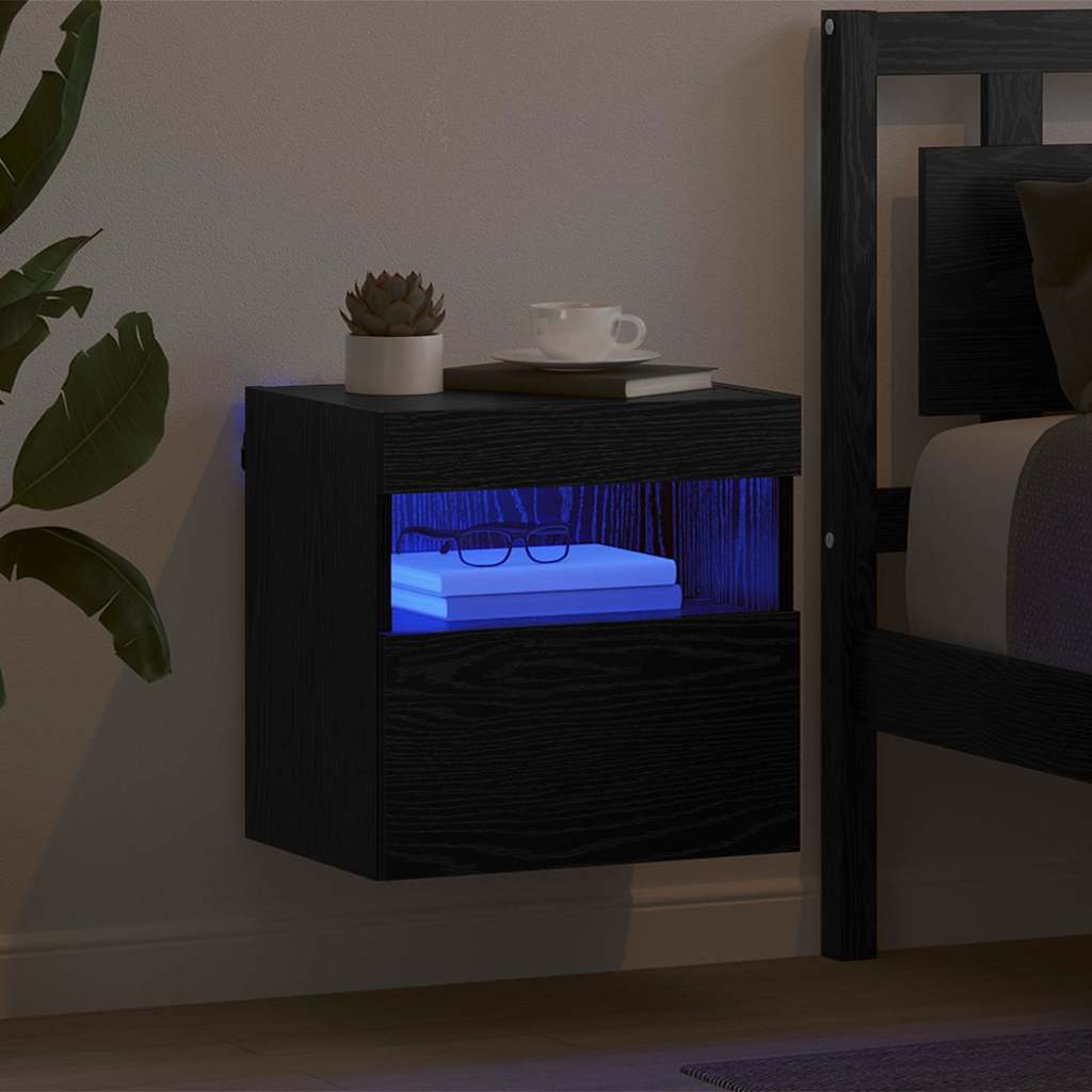 TV zidni ormar Crni hrast 40 x 30 x 40 cm Konstruirano drvo