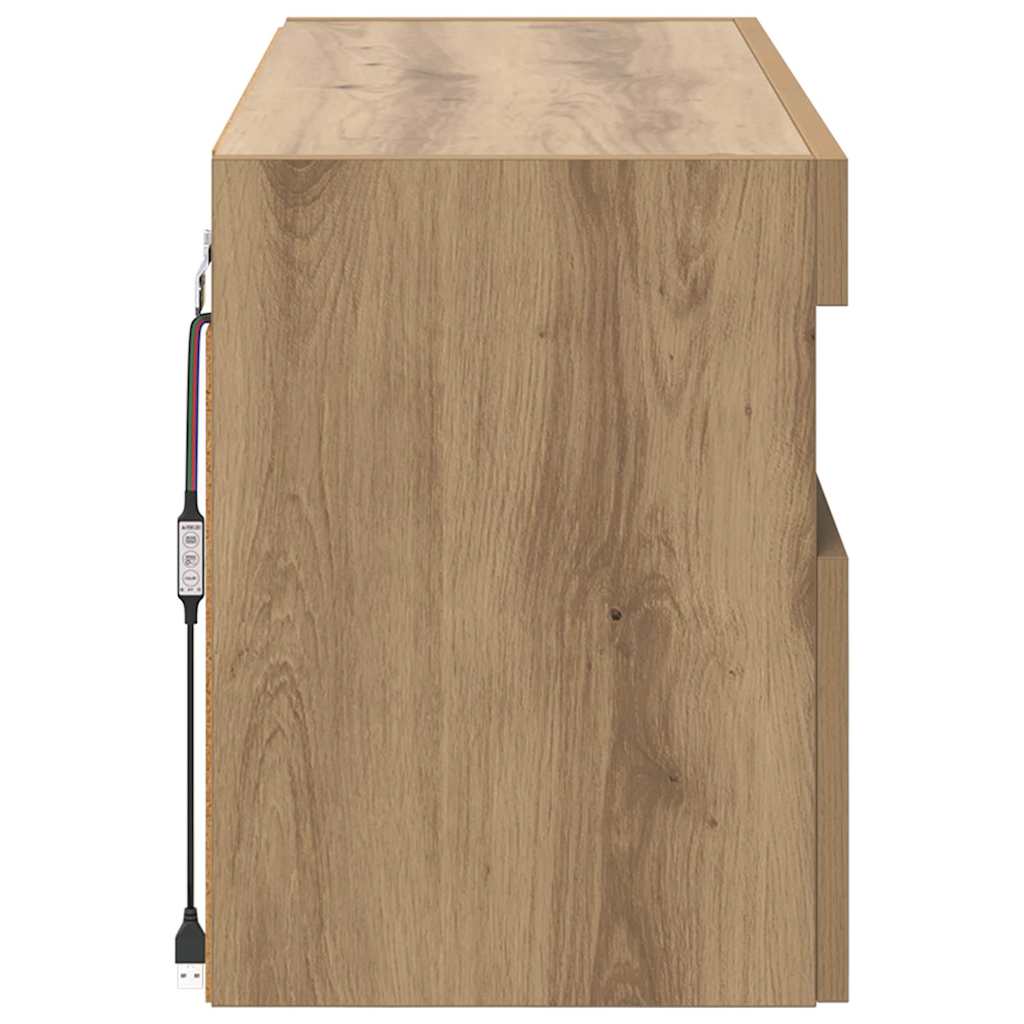 TV zidni ormar Zidne Umjetnički hrast 100 x 30 x 40 cm