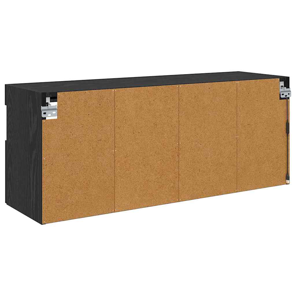 TV zidni ormar Crni hrast 100 x 30 x 40 cm Konstruirano drvo