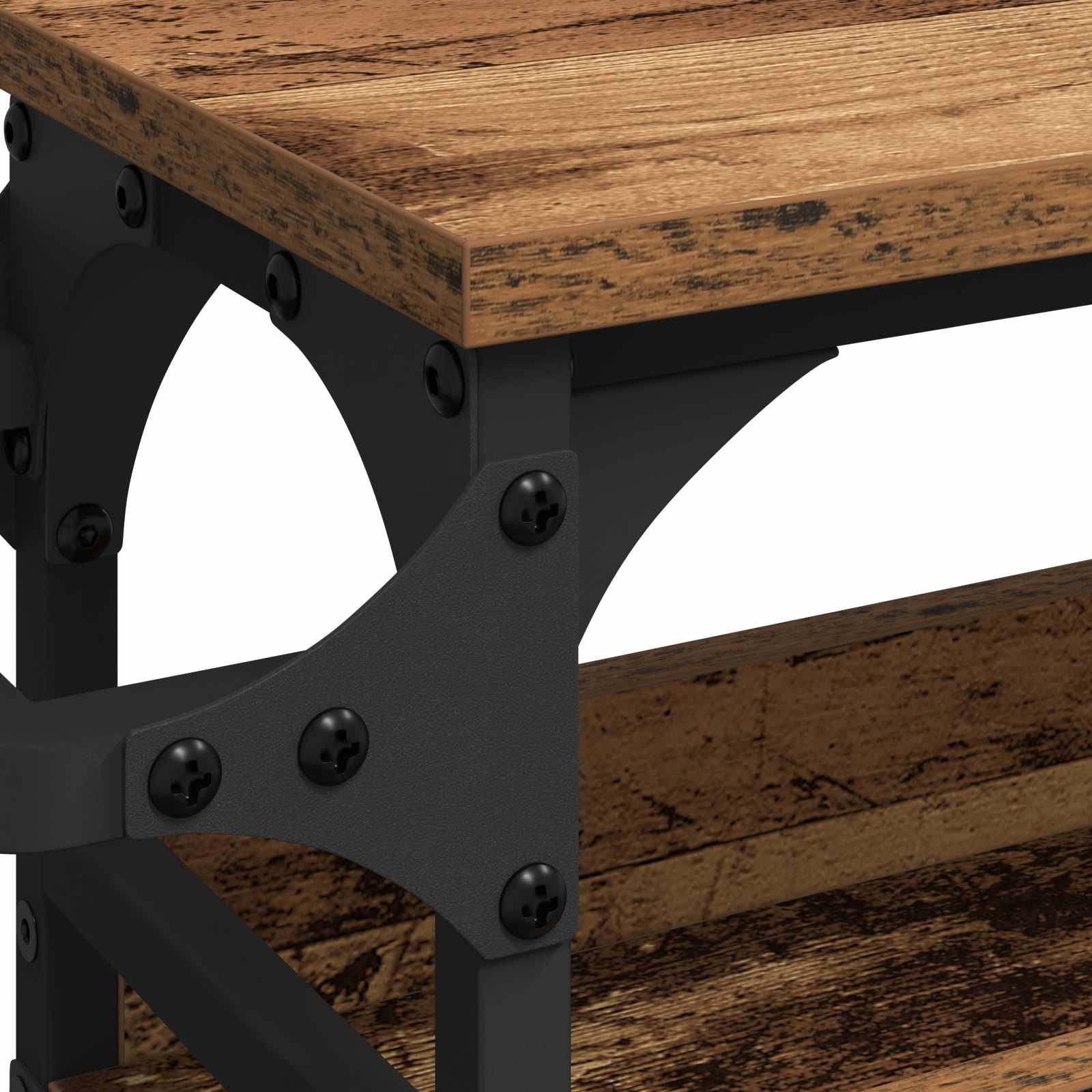 Kuhinjski kolica Staro drvo 53 x 20 x 76 cm Konstruirano drvo