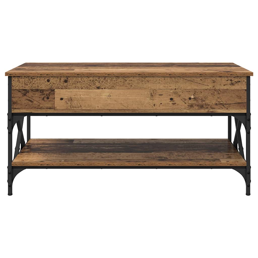 Kava Stol Staro drvo 100 x 50 x 50 cm Konstruirano drvo