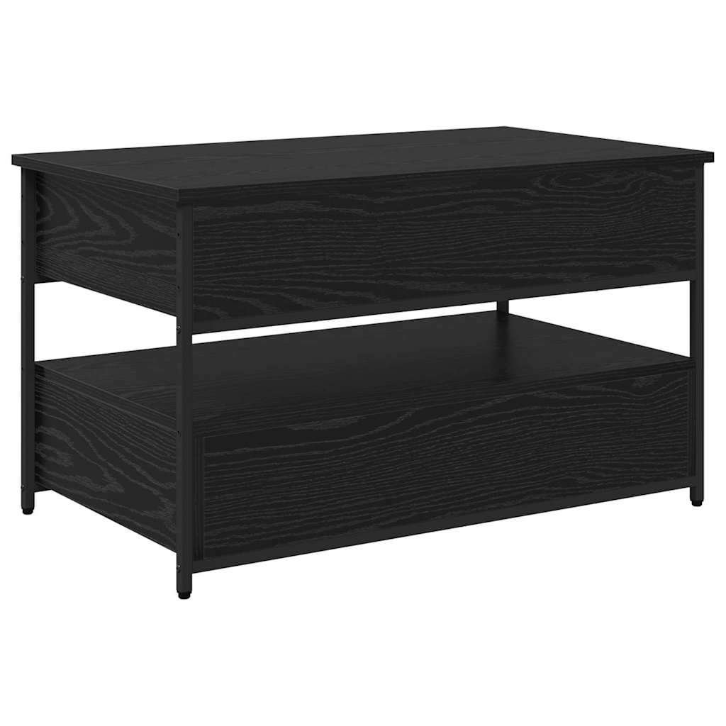 Kava Stol Crni hrast 85 x 50 x 50 cm Konstruirano drvo