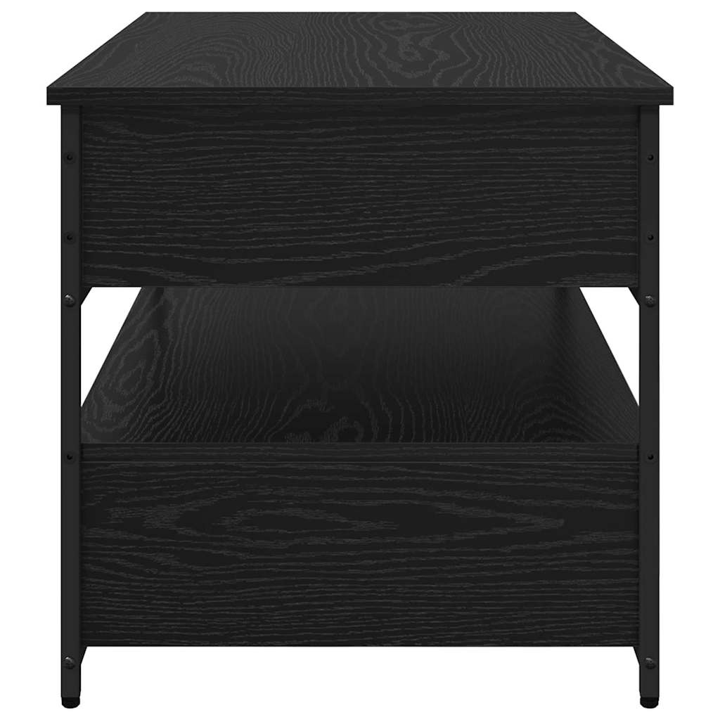 Kava Stol Crni hrast 85 x 50 x 50 cm Konstruirano drvo