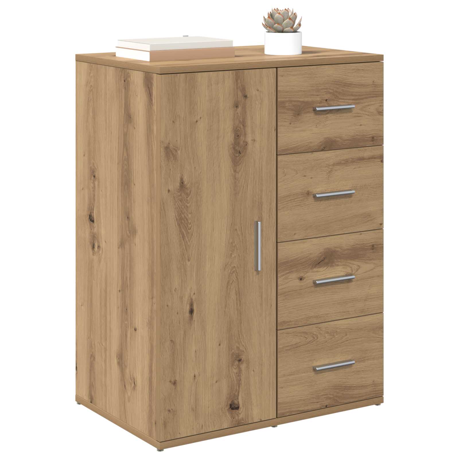 Kreveta Umjetnički hrast 59 x 39 x 80 cm Konstruirano drvo