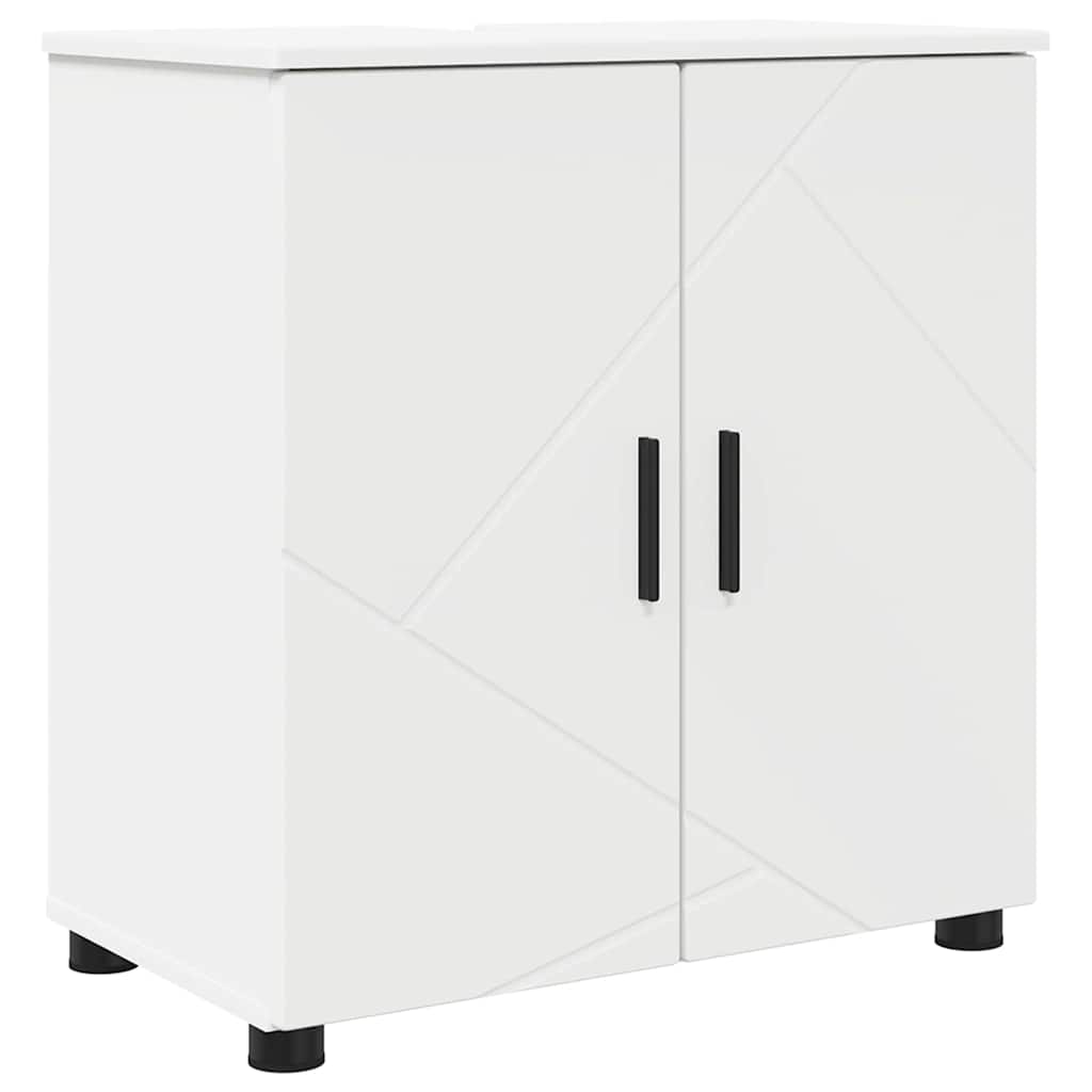Kupaonski ormar s pohranom s vratima Bijelo 61 x 35 x 64 cm