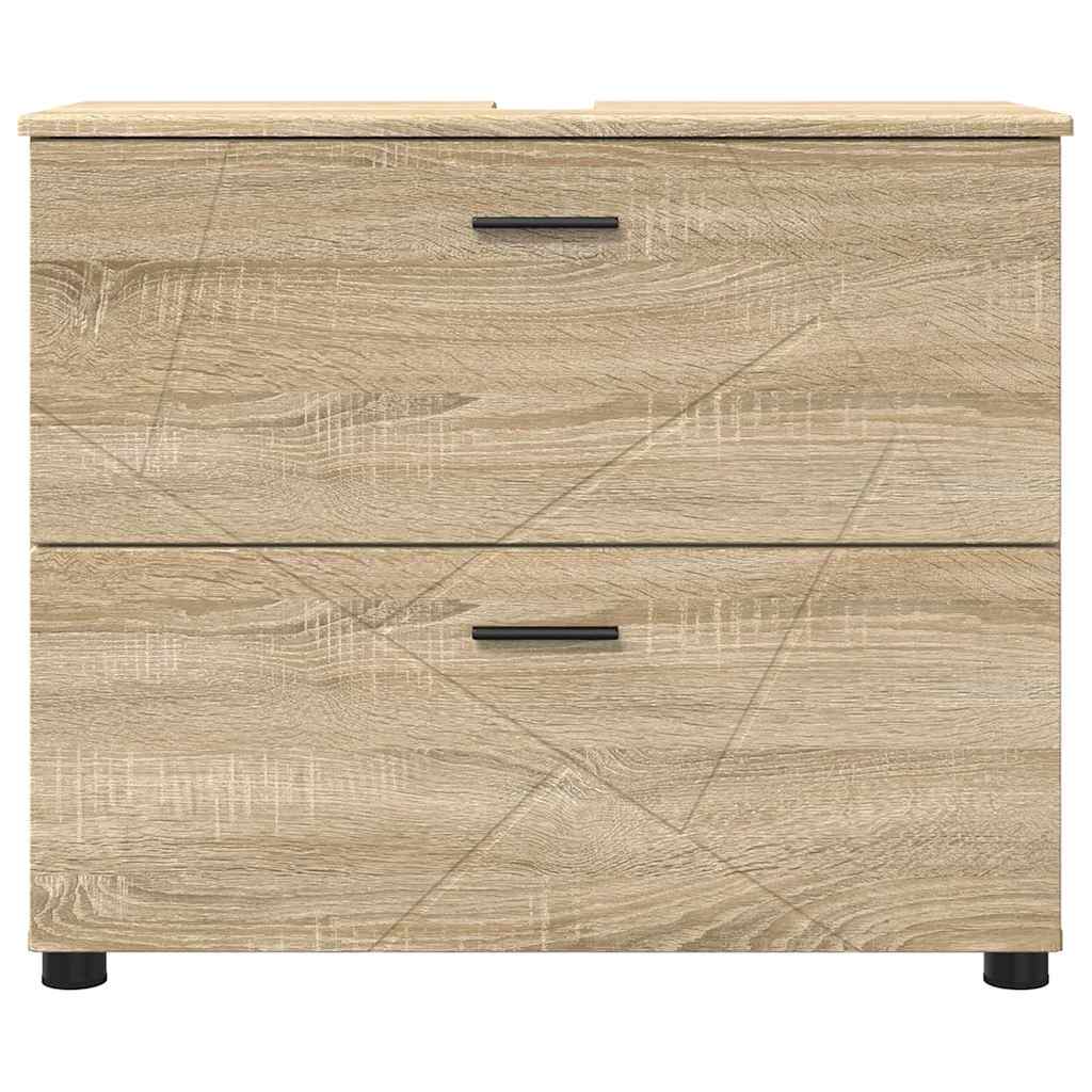 Kupaonski ormar s ladicama Sonoma hrast 76,5 x 35 x 64 cm