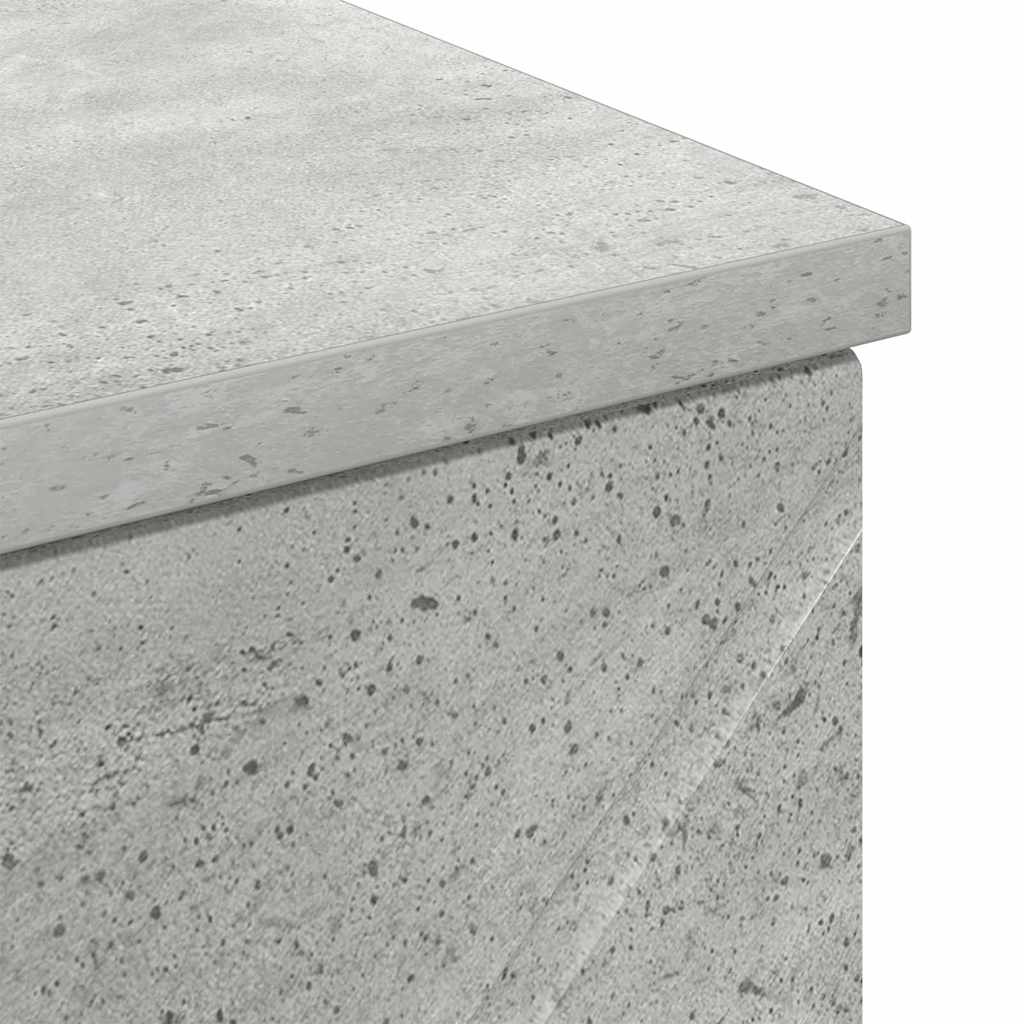 Kupaonski ormar s ladicama Betonski sivi 30 x 35 x 80 cm