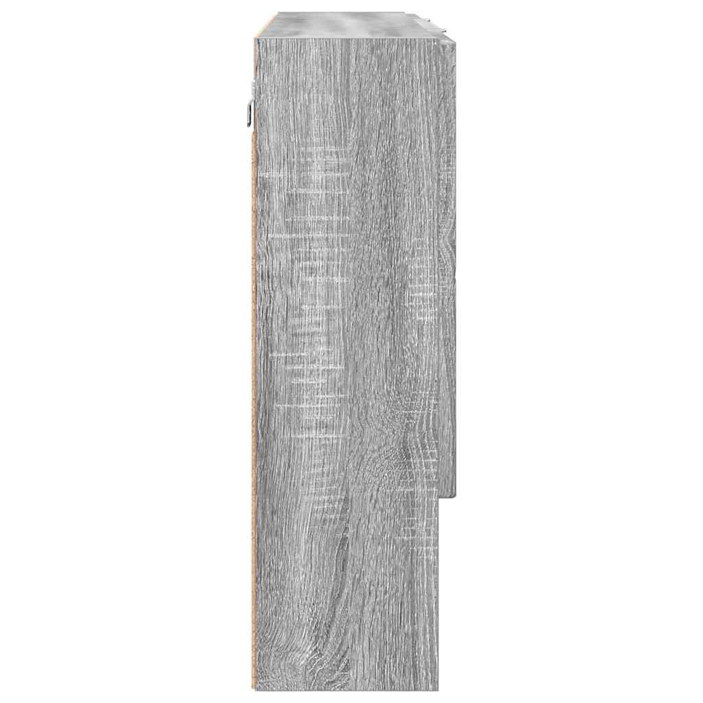 Ogledalo ormar Siva Sonoma 80 x 17 x 55 cm Konstruirano drvo