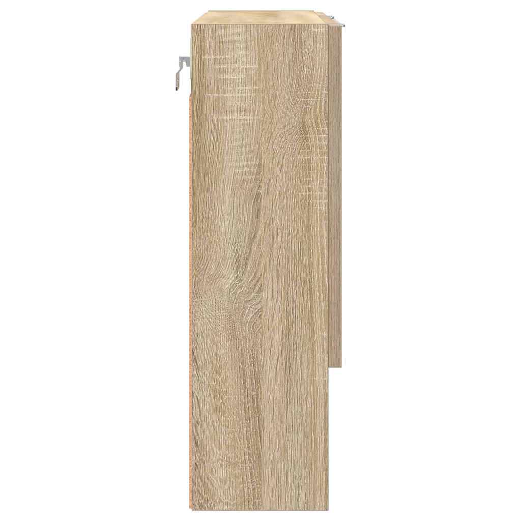 Ogledalo ormar Sonoma hrast 59 x 17 x 55 cm Konstruirano drvo
