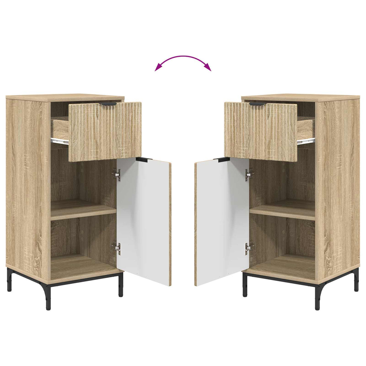Kupaonski ormar Sonoma hrast 39,5 x 36 x 88 cm