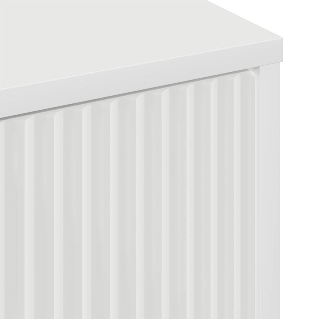 Kava Stol s ladicama Bijelo 90 x 49 x 46 cm Konstruirano drvo
