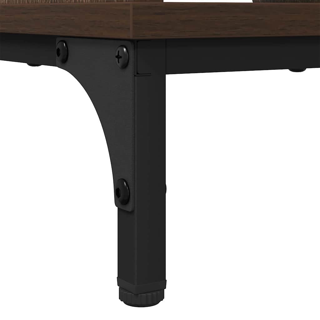 Kava Stol Smeđi hrast 90 x 49 x 46 cm Konstruirano drvo
