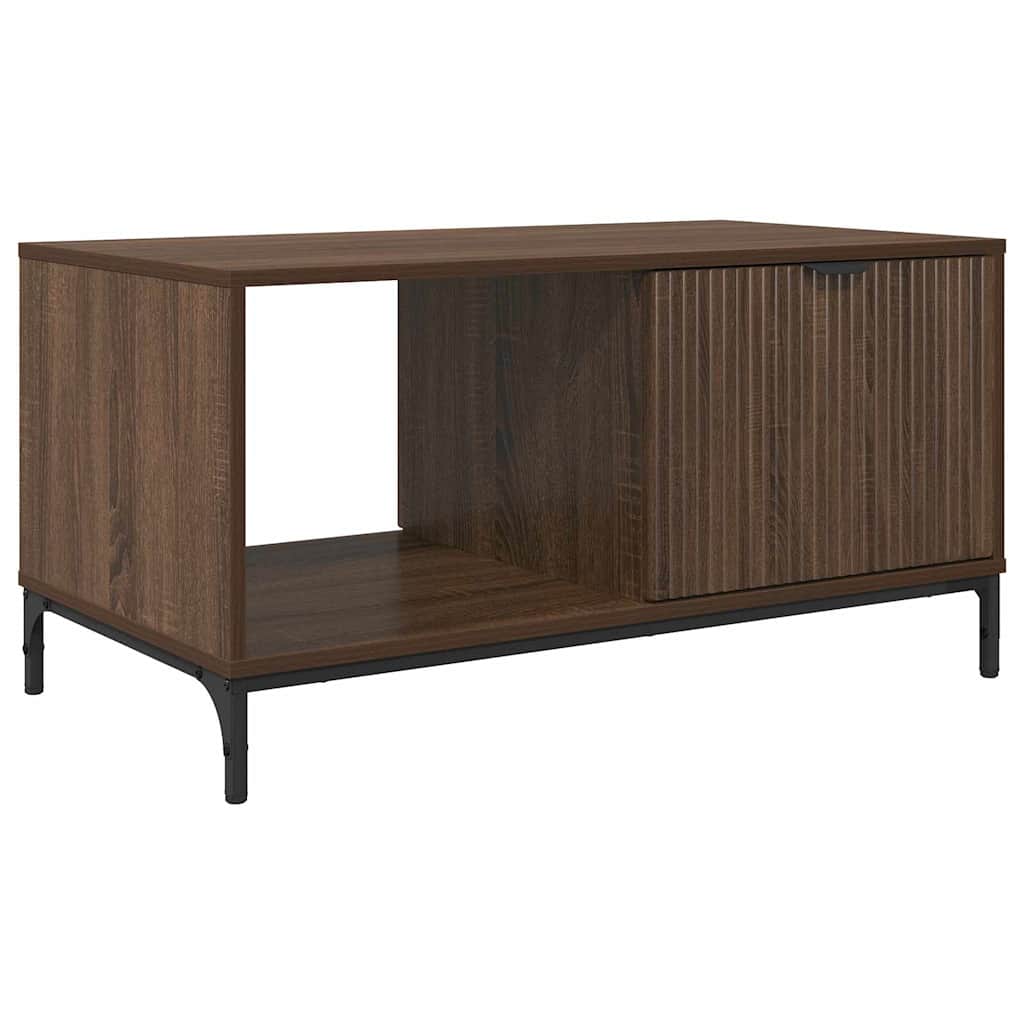 Kava Stol Smeđi hrast 90 x 49 x 46 cm Konstruirano drvo