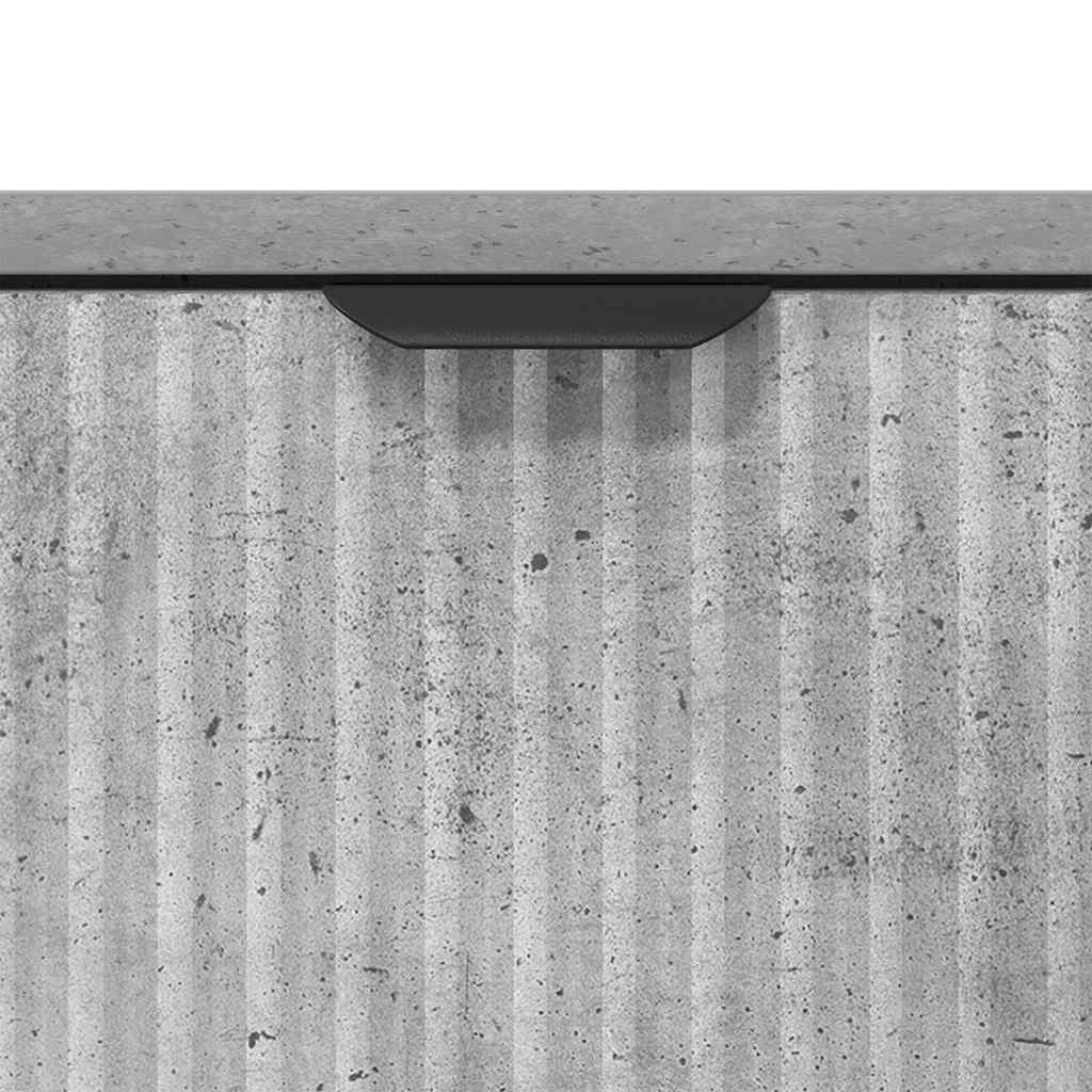 Kreveta Betonski sivi 89,5 x 33 x 82 cm Konstruirano drvo