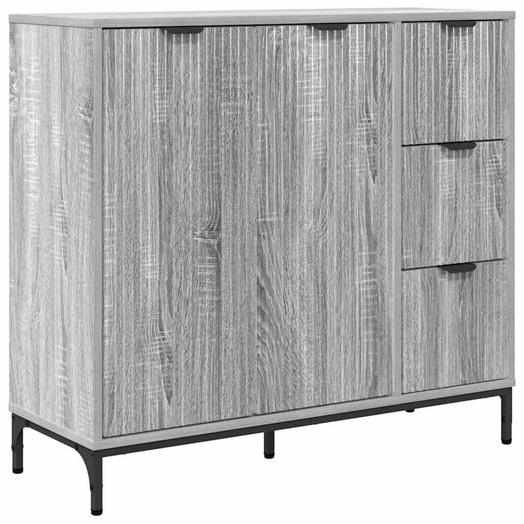 Kreveta Siva Sonoma 89,5 x 33 x 82 cm Konstruirano drvo