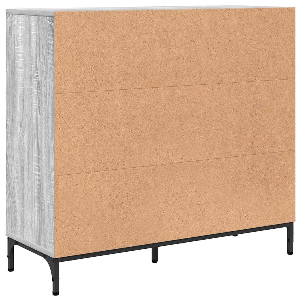 Kreveta Siva Sonoma 89,5 x 33 x 82 cm Konstruirano drvo