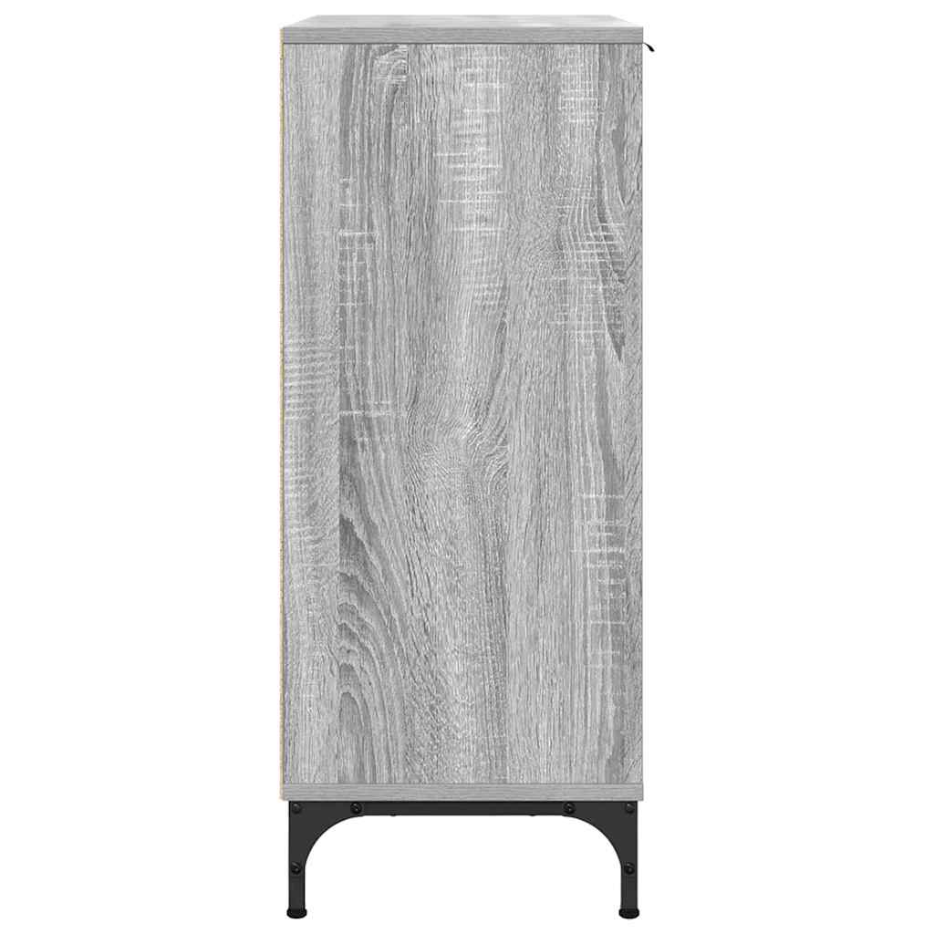 Kreveta Siva Sonoma 89,5 x 33 x 82 cm Konstruirano drvo