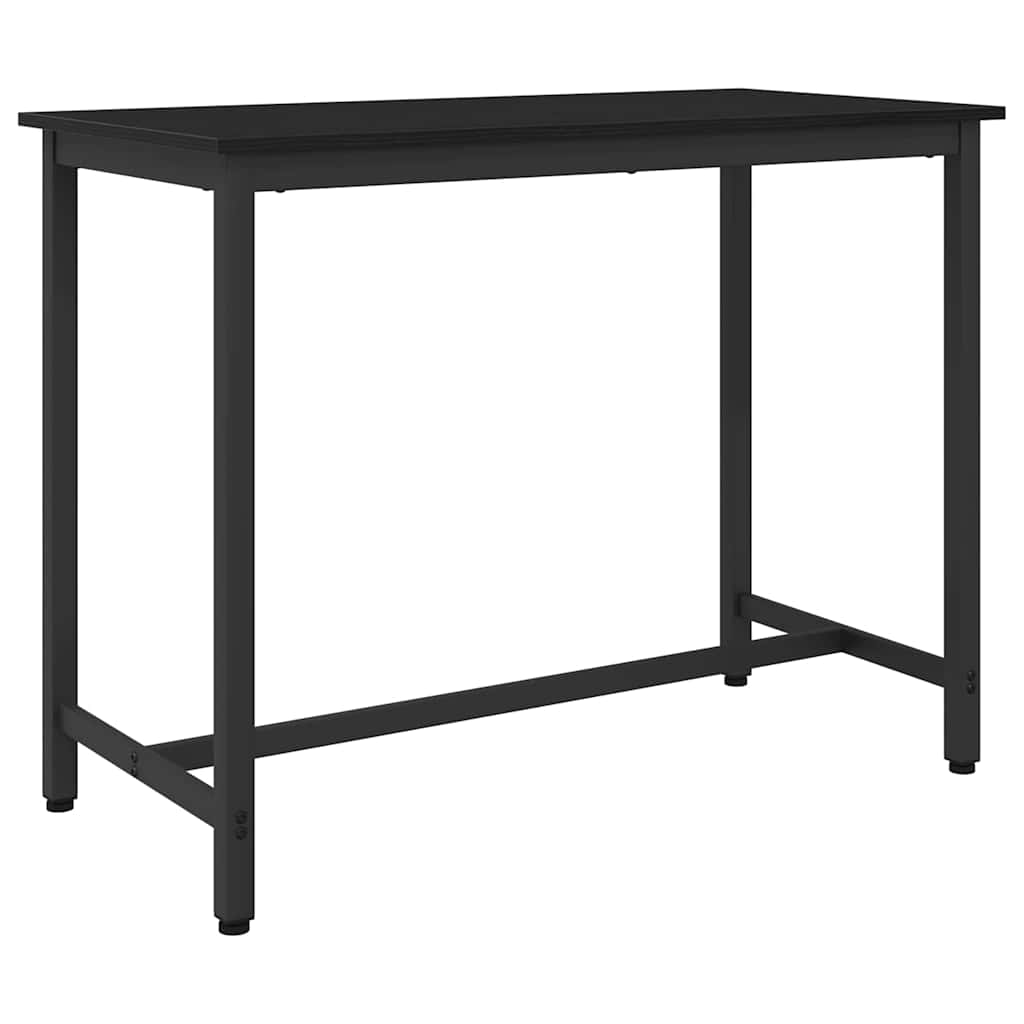 stol Crni hrast 100 x 50 x 76,5 cm Inženjerska drva i čelik